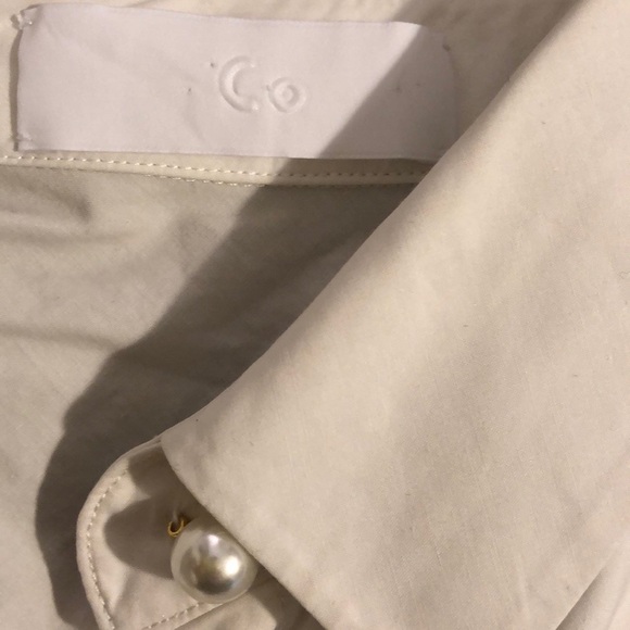 Co Ruffle Sleeve Poplin Blouse - Picture 6 of 7